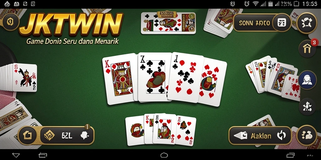 Gameplay seru JKTWIN dengan interaksi multiplayer.