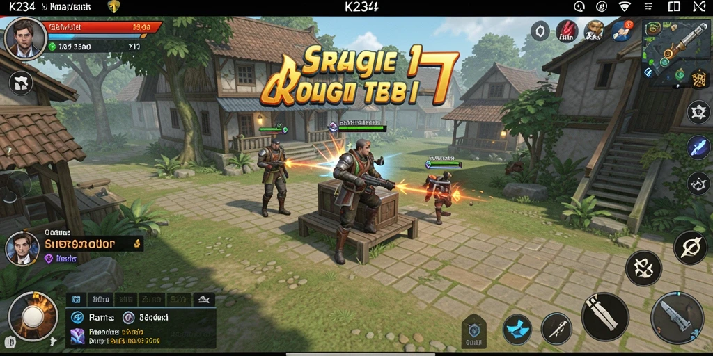 Tampilan gameplay K234 yang menampilkan pertempuran strategi yang mendebarkan.