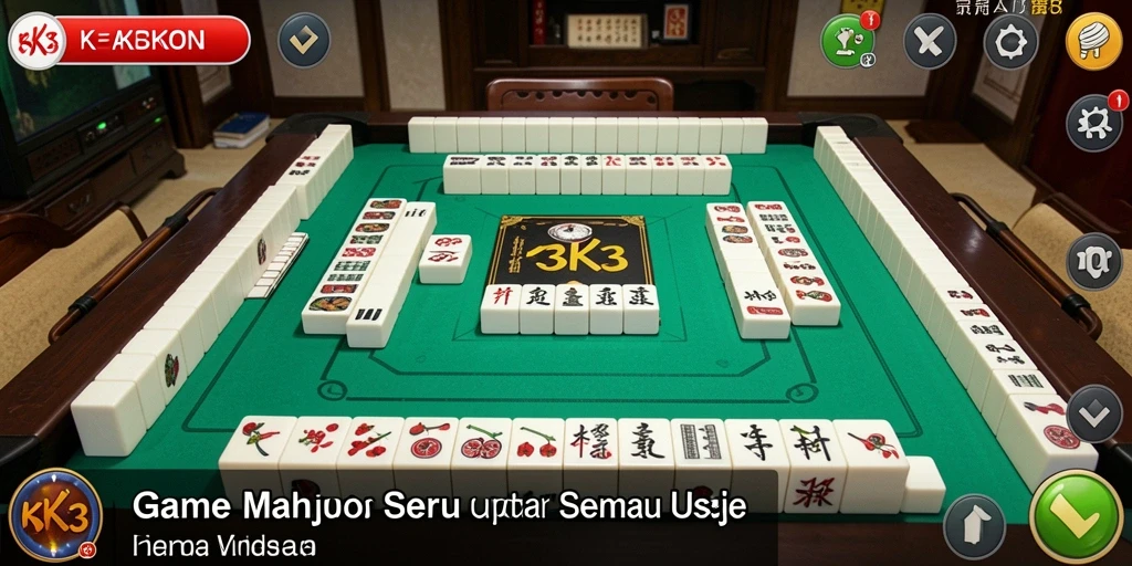 Tampilan gameplay K3K3 yang menarik dan menantang.