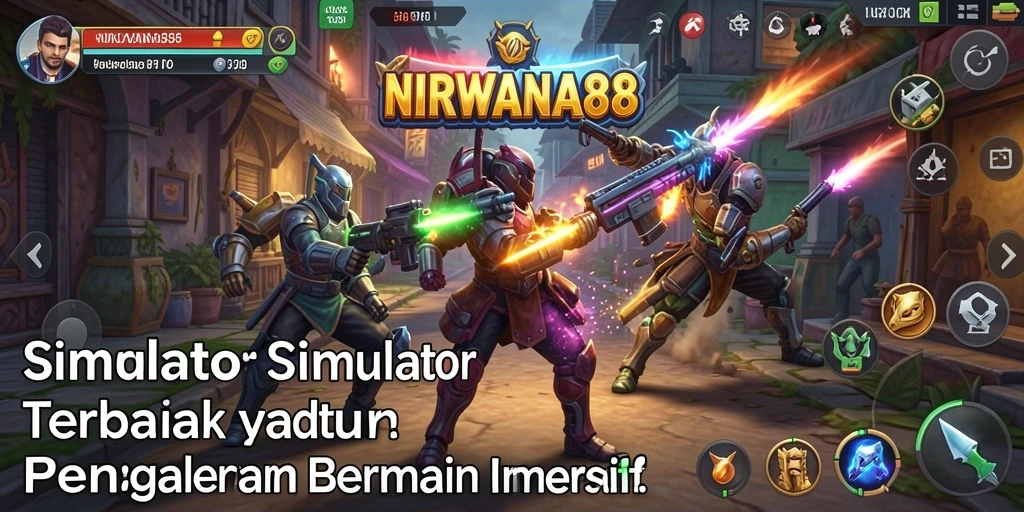 Screenshot NIRWANA88 menampilkan dunia permainan yang penuh warna dan interaksi imersif.