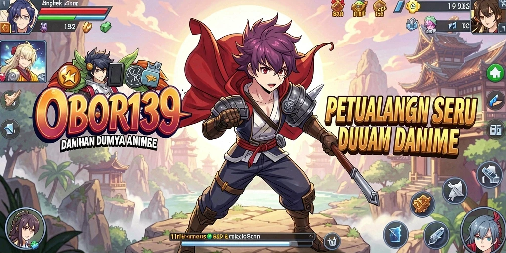 Gameplay seru OBOR138 dengan karakter anime yang memukau.