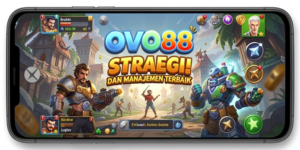 Tampilan gameplay OVO88 yang menarik dengan strategi mendalam.