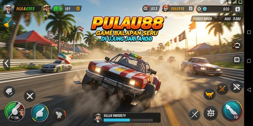 Gameplay menarik PULAU88 dengan balapan seru dan grafik menawan.