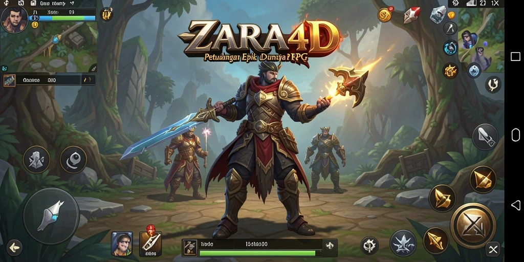 Gameplay menegangkan dalam dunia RPG ZARA4D.